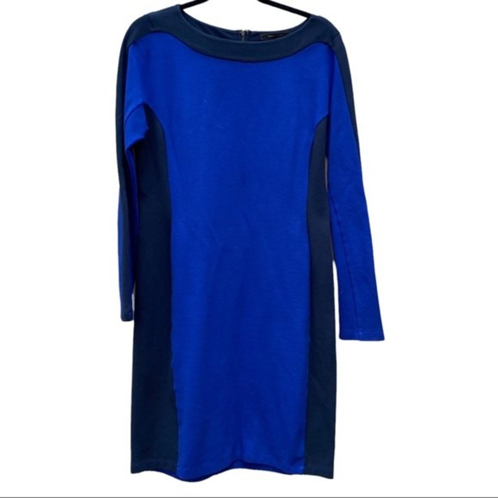 BCBG Maxazria color block dress